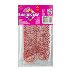 Нарезка Баварская с/у 1с (упаковка 0,08 кг/25 шт) ТМ Мясная лавка