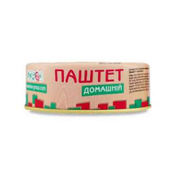 Консерва м'ясна "Паштет домашній" 250г ТМ "П'ятачок" Тушонка
