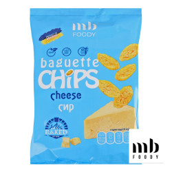"Сухарики Baguette зі смаком сиру 55 г/9 шт TM MB Foody