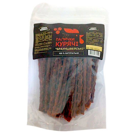 Мясная палочка Брауншвейская 100 гр ТМ JERKY MARKET