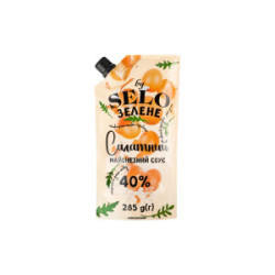Майонезний соус Салатний 40% 285 г д/п ТМ "Selo Зелене"