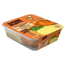 Картопляне пюре з котлетою та овочами 300 г / 4 шт ТМ Мясторія