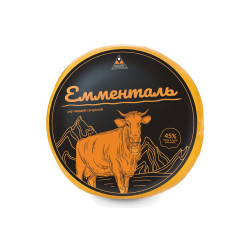 Сир "Емменталь" 45% ТМ Білозгар