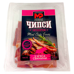 Чипсы из мяса свинины с/к 80 г шт. 