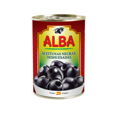 Маслини 160/180 б/к ж/б ЕО 300 мл / 12 шт ТМ ALBA FOOD