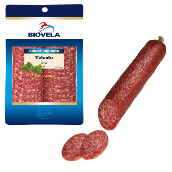 Ковбаса с/к Сервелат ТМ Biovela