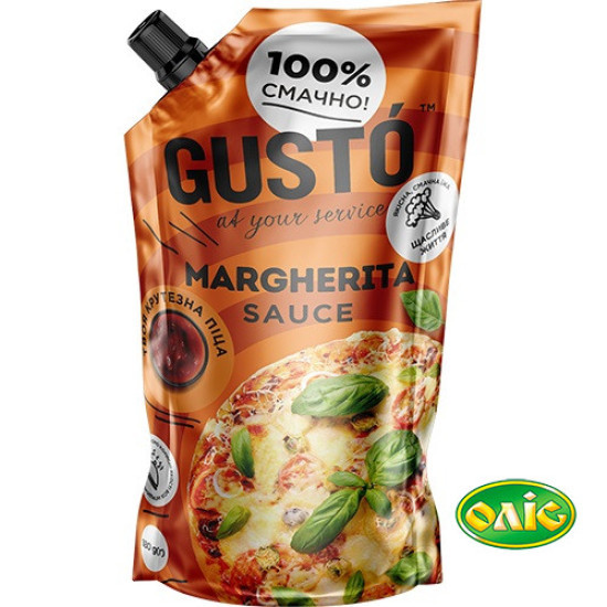 "Соус Маргарита д/п 180г / 20 шт Gusto