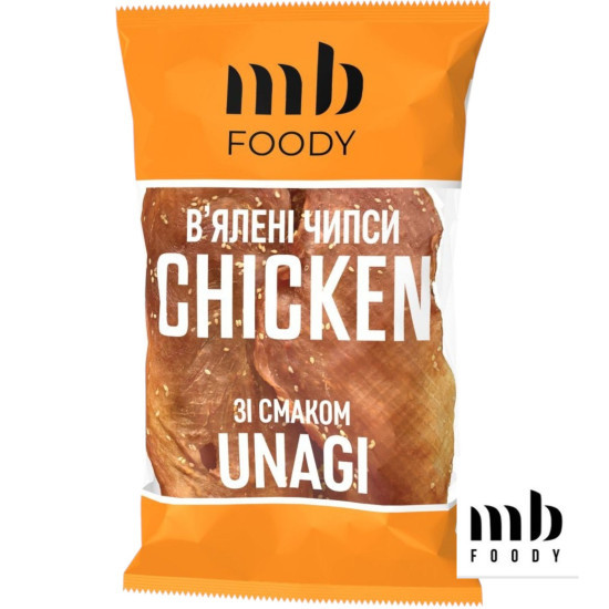 "Чіпси курячі "Unagi" 200 г./10 шт TM MB Foody