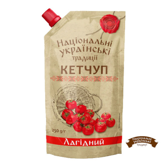 "Кетчуп "Лагідний" д/п 250 г / 20 шт тг ТМ НУТ