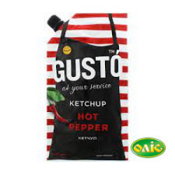 "Кетчуп Hot pepper д/п 250 г / 20 шт тг Gusto