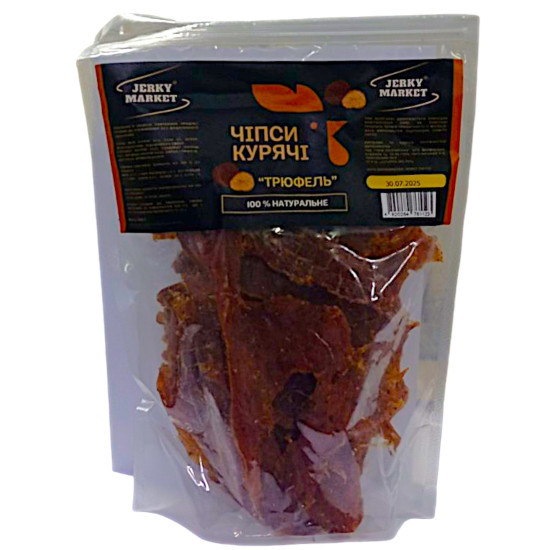 Чипсы куриные Трюфель ZIP-пакет ТМ JERKY MARKET 0,5кг/3кг