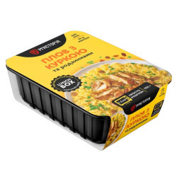 Плов з куркою та родзинками 350 г / 4 шт ТМ Мясторія